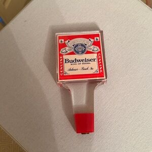 Budweiser Beer Tap Handle Lucite